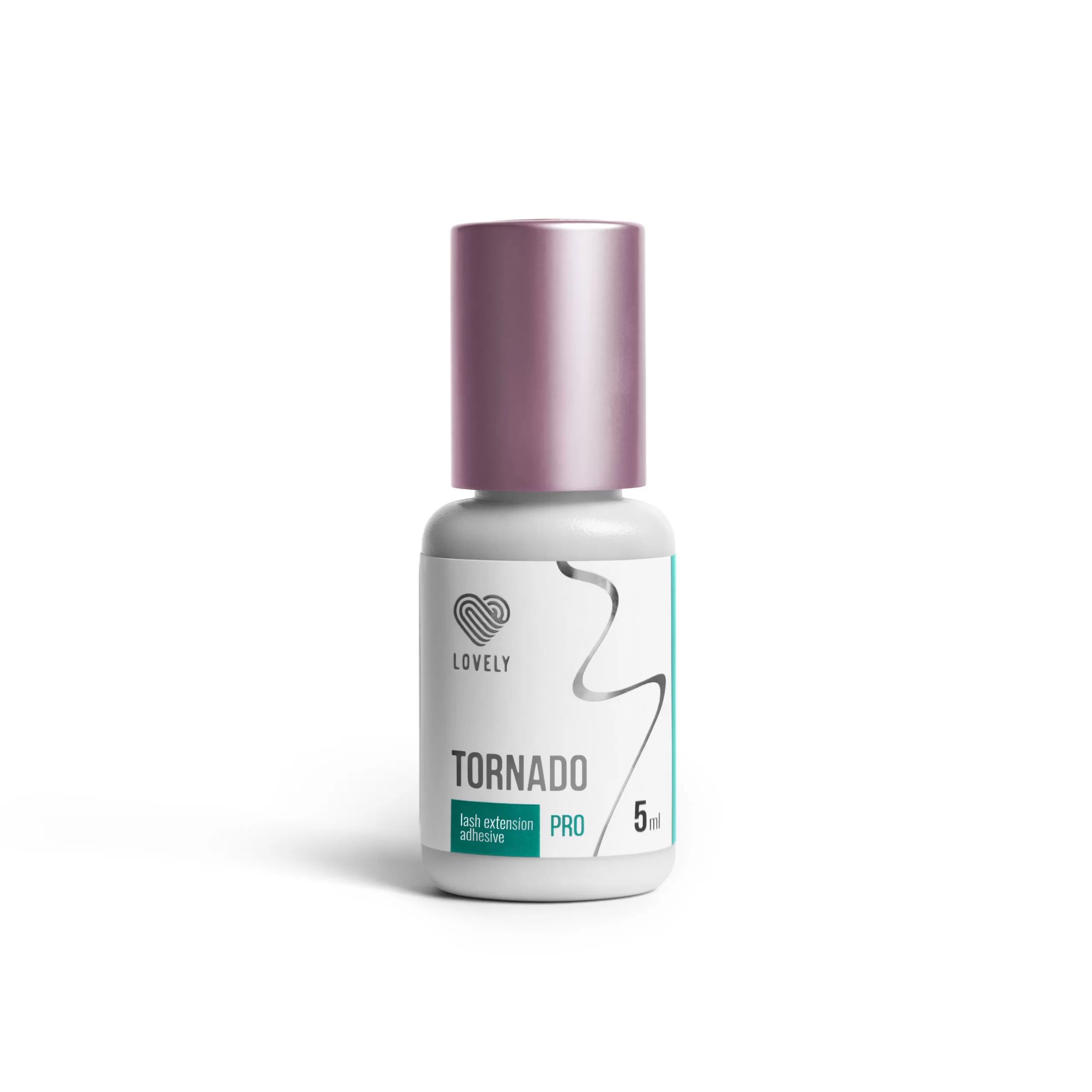 Лепило Lovely "Tornado" черно 1 Лепило за миглопластика Lovely Tornado 5ml