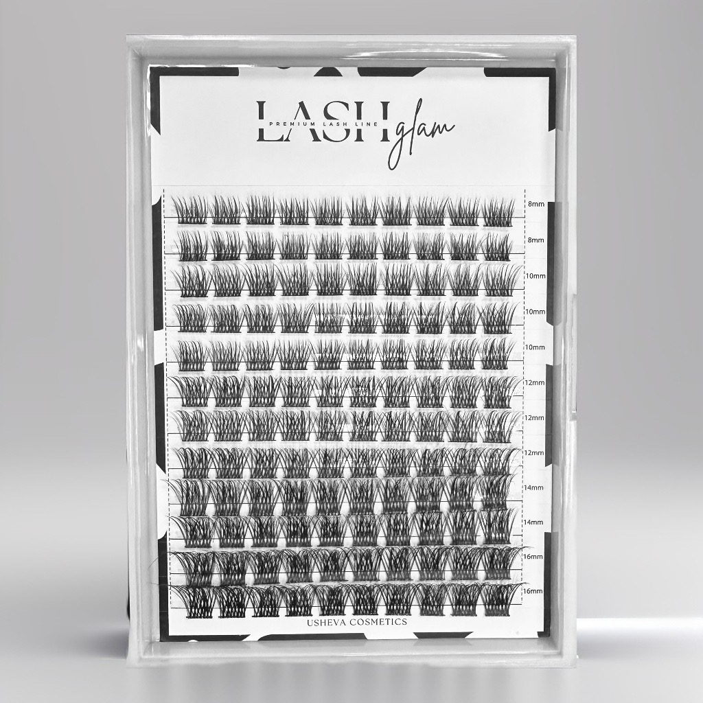 Мигли на снопчета за домашно поставяне - Usheva Cosmetics LASH GLAM 2 Мигли на снопчета за домашно поставяне - Usheva Cosmetics LASH GLAM - Image 2