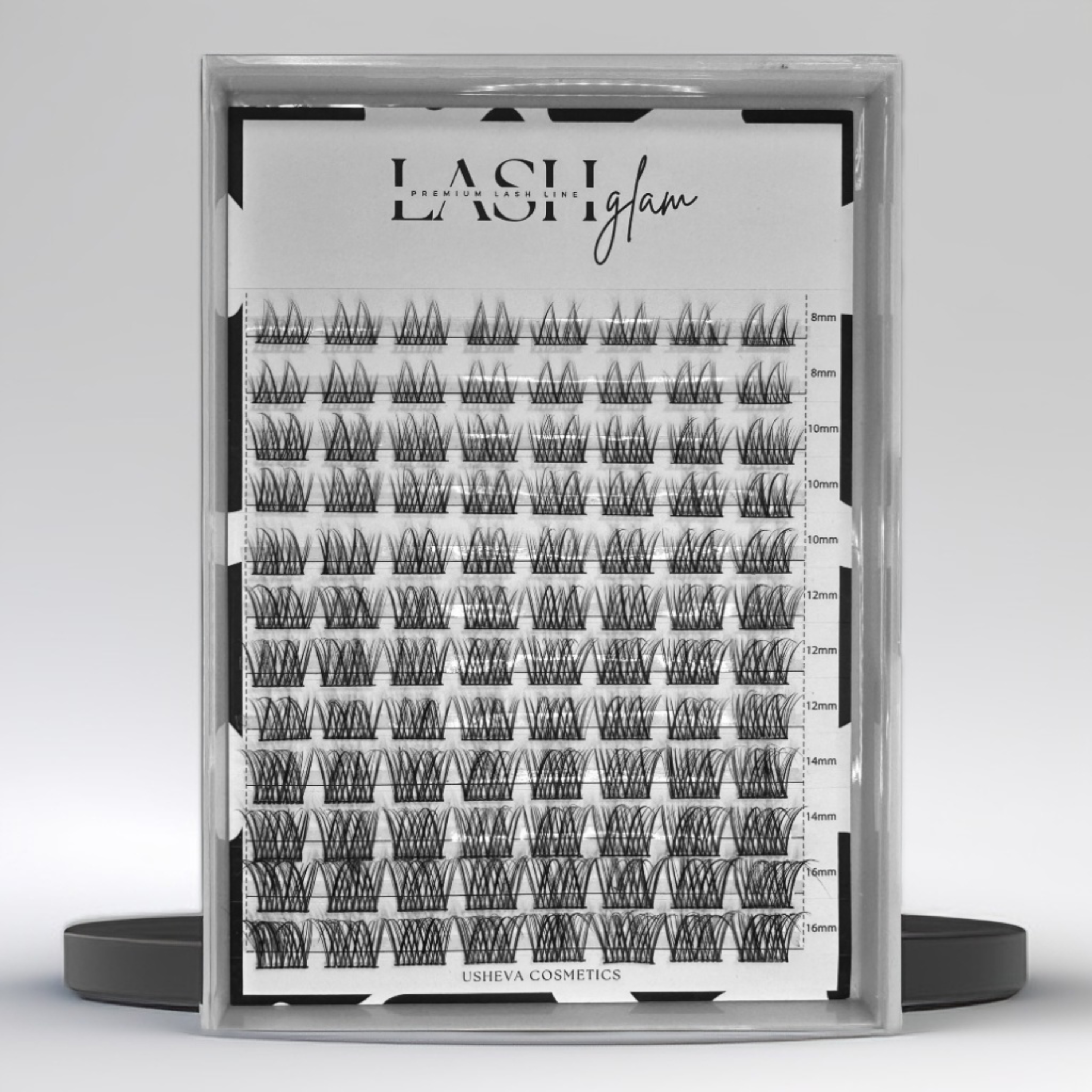 Мигли на снопчета за домашно поставяне - Usheva Cosmetics LASH GLAM 3 Мигли на снопчета за домашно поставяне - Usheva Cosmetics LASH GLAM - Image 3