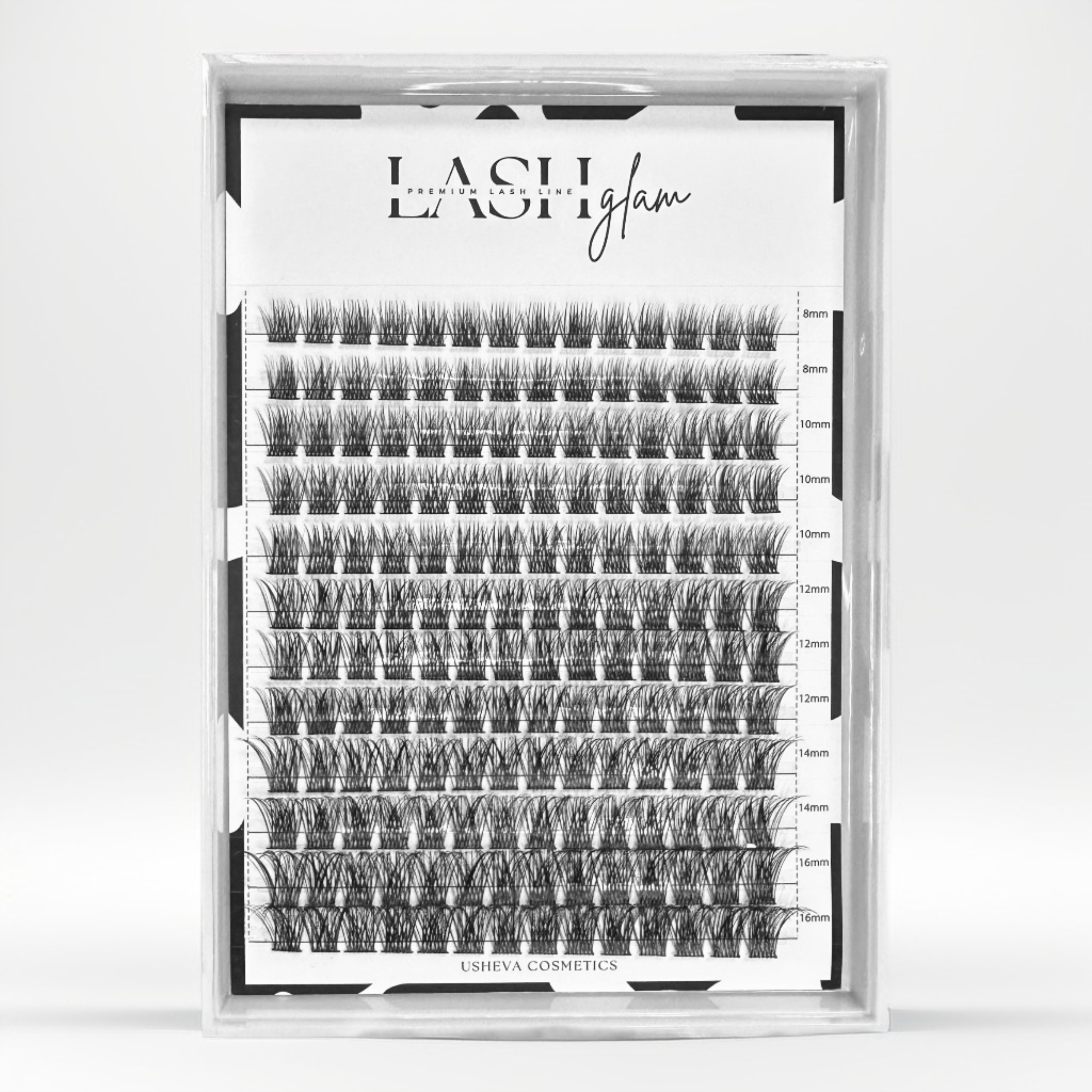 Мигли на снопчета за домашно поставяне - Usheva Cosmetics LASH GLAM 1 Мигли на снопчета за домашно поставяне - Usheva Cosmetics LASH GLAM